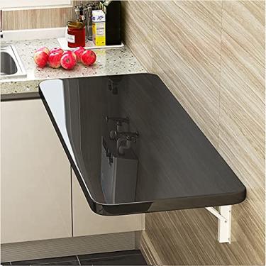 Imagem de Mesa dobrável para lavanderia, mesa dobrável para computador, mesa flutuante, mesa de jantar dobrável, mesa de trabalho dobrável, economia de espaço, mesa suspensa para escritório em casa