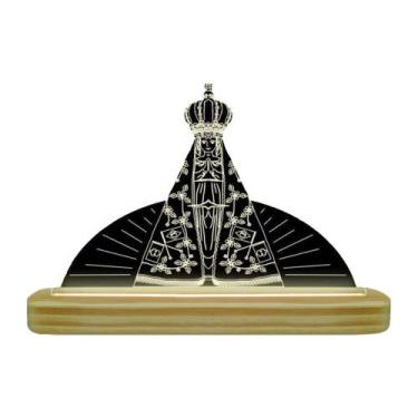 Imagem de Luminária Decorativa Nossa Senhora Aparecida - Davys Creative, Bivolt