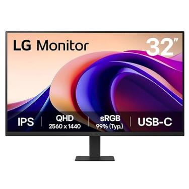 Imagem de LG Monitor de computador 32U631A-B 81.3 cm QHD (2560 x 1440) IPS, 100Hz, 5ms, HDR10, modo leitor, Flicker Safe, HDMI, USB Tipo-C 15W PD, preto