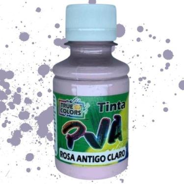 Imagem de Tinta Pva Fosca 100ml True Colors - Cores Quentes, ROSA ANTIGO CLARO -