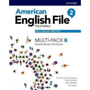 Imagem de American english file 2b multipack w online practice 3rd ed - OXFORD, 