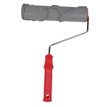 Imagem de Generic Rolo de pintura para parede, ferramenta de alto desempenho com cabo ergonômico, fácil manutenção, ideal para melhorias domésticas, paredes, arte,