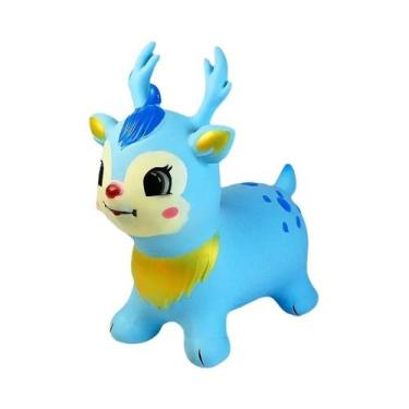 Imagem de Brinquedo Inflável De Cervo Para Crianças, PVC Reforçado, Seguro Para 