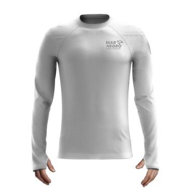 Imagem de Camiseta 100% poliamida dry fit com proteção solar UV+ 50 UVB com luva