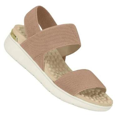 Imagem de Sandália feminina modare anabela elástico conforto original , 37