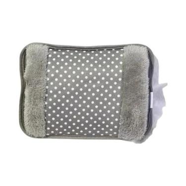 Imagem de Bolsa De Água Quente Elétrica Recarregável De Inverno Com Padrão De Po