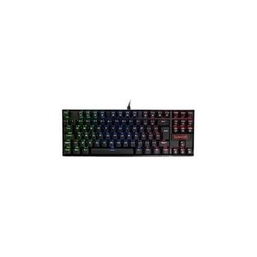 Imagem de Teclado Mecânico Gamer Redragon Kumara, Anti-Ghosting, RGB, Switch Outemu Red,  ABNT2, Preto, PT - K552RGB-1 (PT-RED)