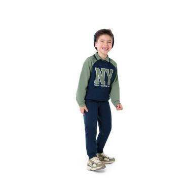 Imagem de Conjunto Moletom Menino Malwee Kids 10/18 Ref. 0116776-Masculino