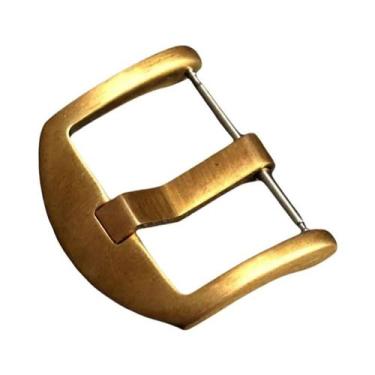 Imagem de Fivela De Cobre Puro Oxidado Vintage 18MM 20MM 22MM 24MM 26MM Para Pul