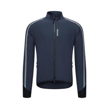 Imagem de Jaqueta Corta-Vento Masculina Ultraleve Refletiva Para Ciclismo, Manga