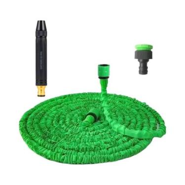 Imagem de Mangueira Mágica Expansível 25FT-200FT Com Pistola De Água De Alta Pre