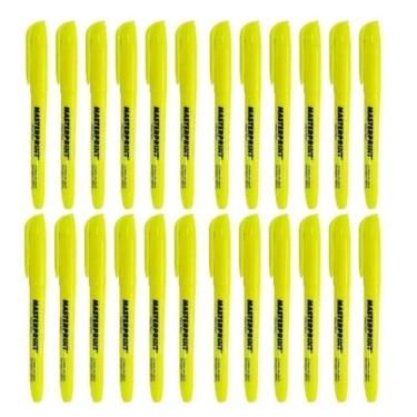 Imagem de Marca Texto Mp612 Amarelo Neon 24 Unidades - Masterprint