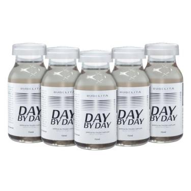 Imagem de Kit 5 Ampolas Day By Day Nutrição Capilar 15ml Rubelita Professional