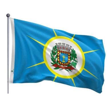 Imagem de Bandeira do Município de Votuporanga Dupla Face Estampada Tamanho 90x1