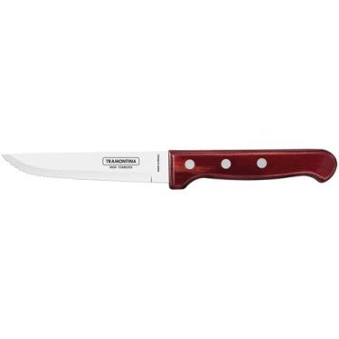 Imagem de Faca para Churrasco Jumbo Tramontina com Lâmina de Aço Inox e Cabo de 
