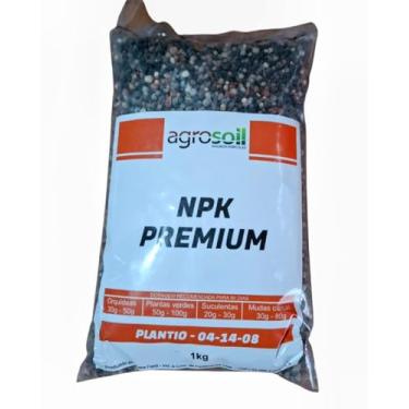 Imagem de 3 pacotes de Adubo NPK Premium 04-14-08 | Fertilizante Granulado 1kg - Ideal para Orquí...