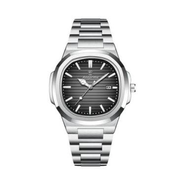 Imagem de Relógio De Pulso Masculino À Prova D'água Com Ponteiros Luminosos De Q