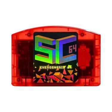 Imagem de Cartucho De Jogo Compatível Com Nintendo 64 5000 Em 1 SC64 Open Source