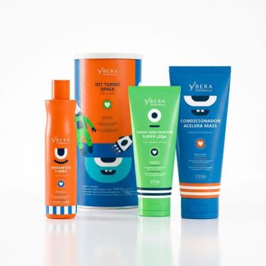 Imagem de Kit Cronograma Capilar Kids para Menino Fashion Gold