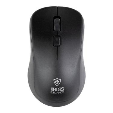 Imagem de Mouse Wireless 1600DPI Kross S/Fio KE-M208 Preto