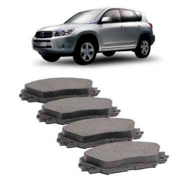 Imagem de Jogo Pastilha de Freio Dianteiro Hilux 2.5 2384 - METALSYSTEM