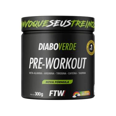 Imagem de Pre Treino Diabo Verde Mansao Maromba 250g Sabor Arco-Iris - Fitoway L