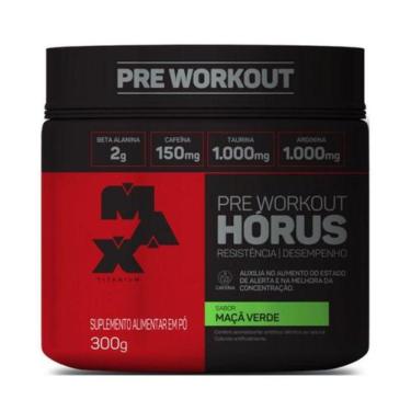 Imagem de Horus (300g) - Sabor: Maçã Verde - Max Titanium