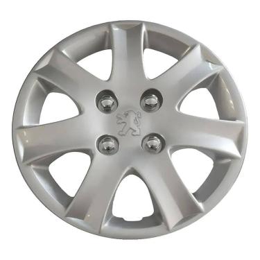 Imagem de Calota Prata Aro 14 207 Hoggar Peugeot Novo Original 5416q4 Prateado