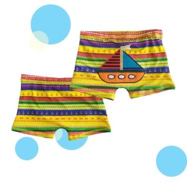 Imagem de Sunga Boxer - Ondas Kids, PP