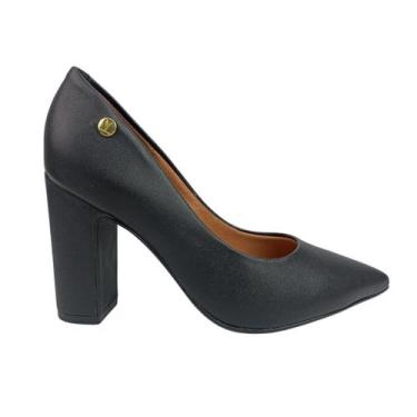 Imagem de Sapato Feminino Vizzano 1285.400 Preto, Preto, 38