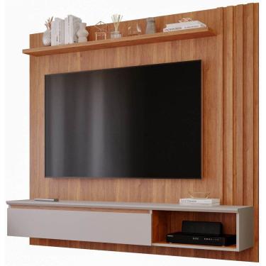 Imagem de Painel Panamá Plus  TV até 55 Polegadas 100%MDF com Ripado
