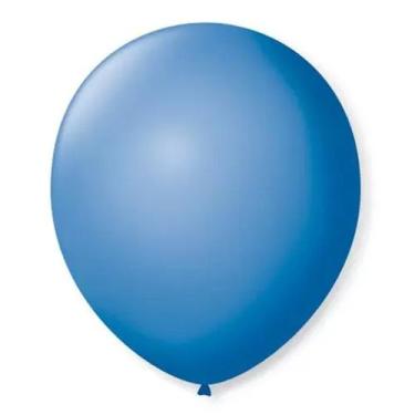 Imagem de Balão n9 50 un azul turquesa São Roque