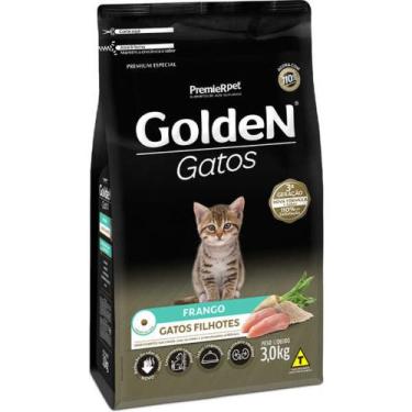 Imagem de Ração Golden para Gatos Filhotes Sabor Frango 1Kg