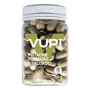 Imagem de Pistache Torrado E Salgado Com Casca 160g Vupi - Vupi Alimentos LTDA