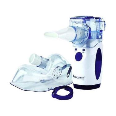 Imagem de Nebulizador/Inalador Portátil Ultrassônico - Silencioso Incoterm NB100