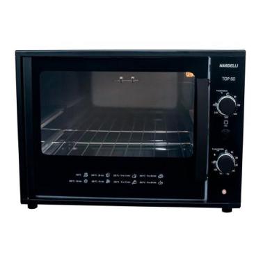 Imagem de Forno Eletrico Top 60 60l 10014754  Nardelli, Preto, 110V