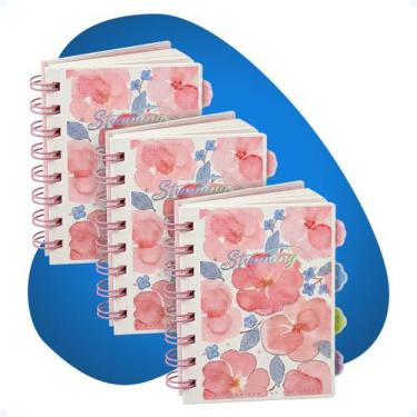 Imagem de Kit Caderneta De Anotações Caderneta Pauta Caderno Mini Fofo - Hxt, Ro