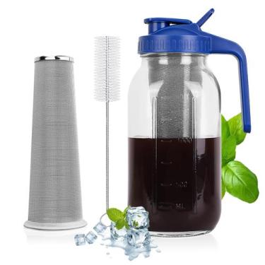 Imagem de Jarra de Vidro para Cold Brew PNHYTUGY 1,9 L