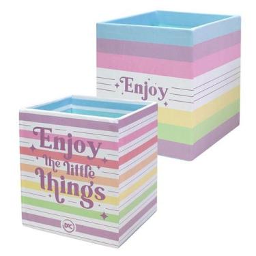 Imagem de Kit Organizador Mesa Enjoy Porta Treco Escritório Objetos - DAC