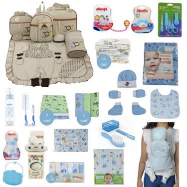Imagem de Kit Bolsa de Maternidade 5 Peças Saída maternidade Enxoval Master meni