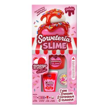 Imagem de Slime Gelelé Sorveteria Morango do Amor Doce Brinquedo