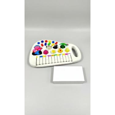 Imagem de Teclado Infantil Musical Animais Fazenda 12 Teclas - Congratulations S