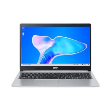 Imagem de Acer Notebook Aspire 5 AMD Ryzen 5 5500U 16GB SSD 512GB 15.6" Full HD Linux Preto Alimentação CA Compatível c/ Mouse USB - A515-45-R478
