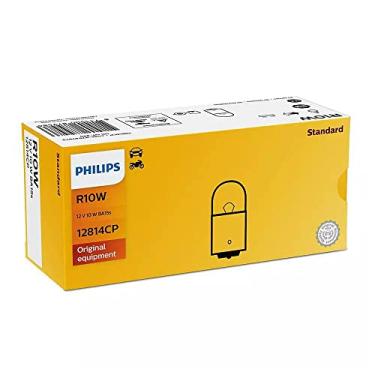 Imagem de Kit 10 Lâmpada Halógena Sinalização R10w Standard Philips
