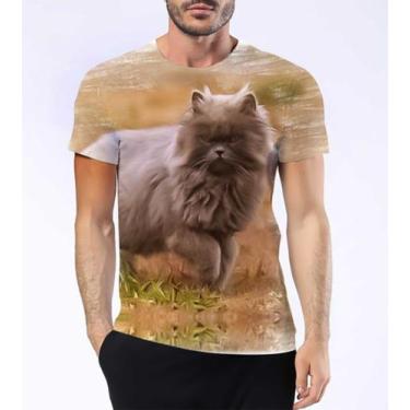 Imagem de Camisa Camiseta Gato Raça Himalaio Persa Felino Pet Hd 3 - Estilo Krak