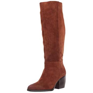 Imagem de Naturalizer Botas femininas cano alto FAE, Camurça bege, 9