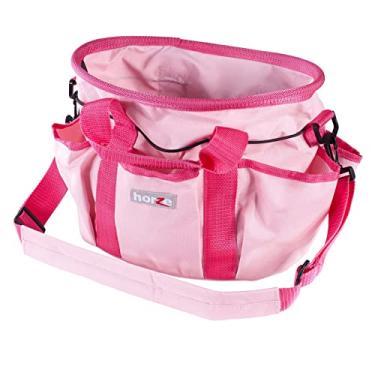 Imagem de Bolsa de nylon Horze com alça de ombro ajustável, rosa, One Size