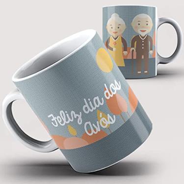 Imagem de Caneca Xícara Feliz dia dos Avós 8i