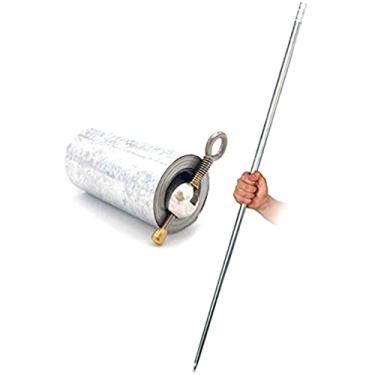 Imagem de 59" Magician Metal Appearing Cane with Free Gloves and Video Tutorial Stage Close-up Magic Tricks