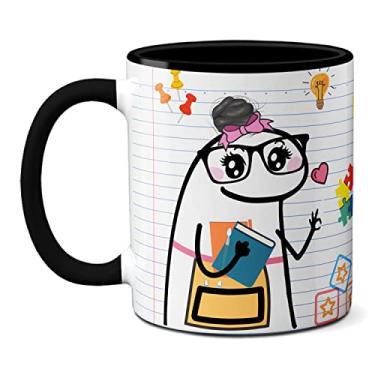 Imagem de Caneca Feliz Dia Professores Educação Infantil (Preta)